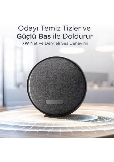 Kablosuz Bluetooth Hoparlör 7w Tws Destekli Usb Tf Kart Girişli Taşınabilir Masaüstü Speaker