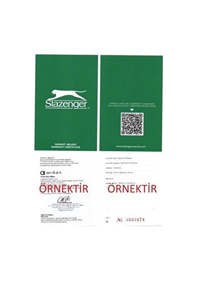 Sl.1.374 Slazenger Çelik Kordon Takvimli 5 Atm Su Geçirmez Erkek Kol Saati Gümüş