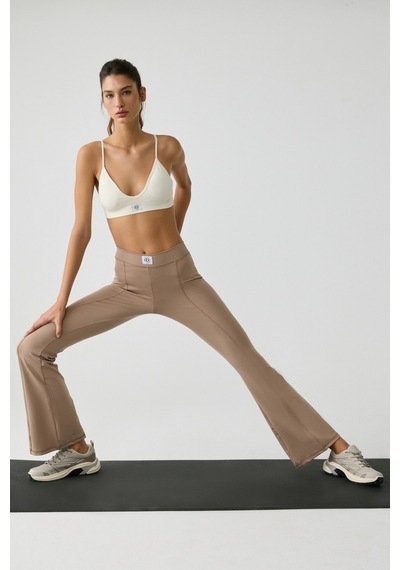 Urban Beat Hılda Kadın Fit & Flare Sportswear Vizon Pantolon Vizon