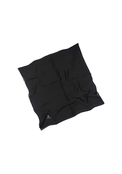 Mısırlı Eşarpları Tesettür Giyim Krep Kadın Eşarp 120x120 Cm - Siyah