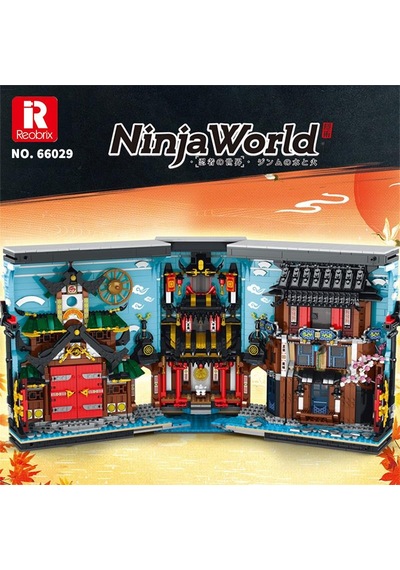 Reobrix Ninja Book 66029 Brick Yapım Seti