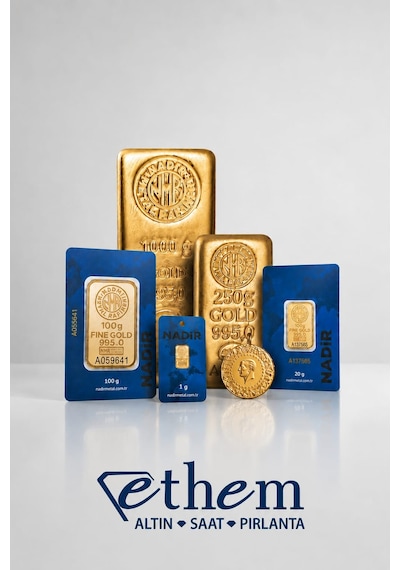 Nadir Gold 1 Gram Külçe Altın 24 Ayar