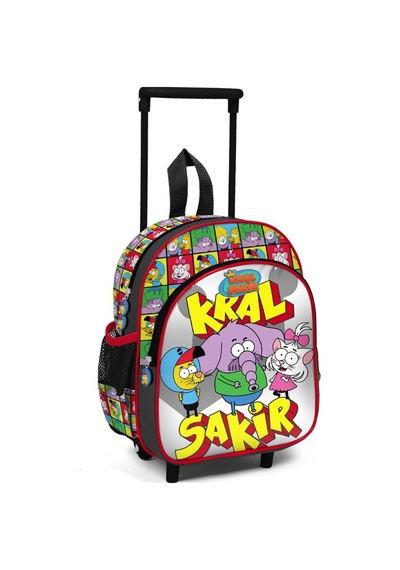 Kral Şakir Erkek Çocuk Çekçekli Anaokulu Çantası 33129