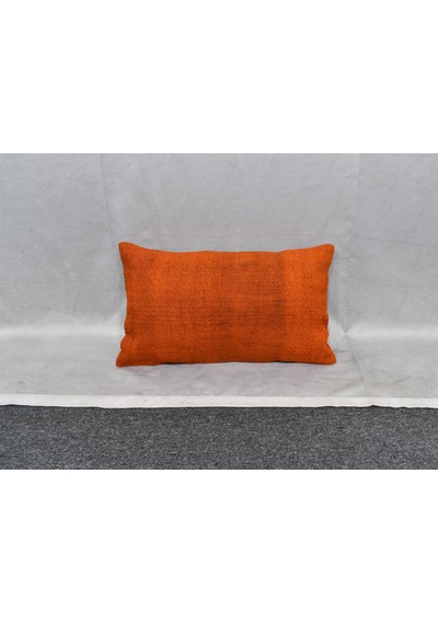 Zehra Abla Halı Yeni El Dokuma Dekoratif Lumbar Kilim Kırlent Yastık Kılıfı 6591 Çok Renkli