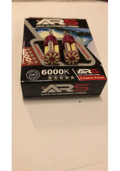 T10 Park Ampulü Canbus 57 Led Beyaz 12 V 2 Li Takım