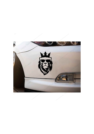 Aslan Kral Sticker Aslan Sticker Aslan Oto Sticker Araba Sticker