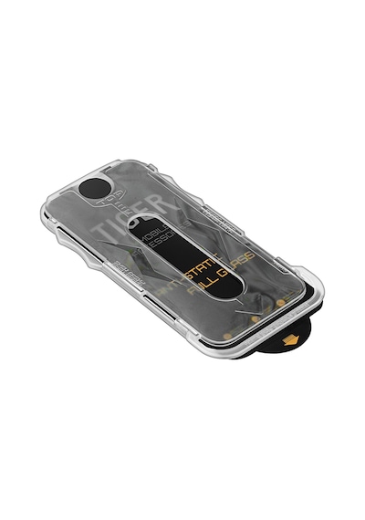 Apple iPhone 15 Uyumlu Hayalet Gizli Full Hd Otomatik Cam Ekran Koruyucu Tam Kaplayan Hizalamalı
