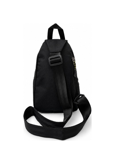 Sanmorris Unisex Küçük Boy Çok Gözlü Çapraz Askılı Body Bag Siyah-sarı