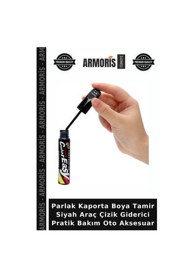 Parlak Kaporta Boya Tamir Siyah Araç Çizik Giderici Pratik Bakım Oto Aksesuar
