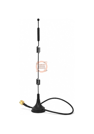 2.4g/5.8g 12dbi Wifi Anten Sma Erkek Manyetik 26cm Kablolu
