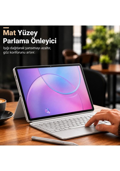 Lenovo Idea Tab Pro 2. Nesil 13 İnç İle Uyumlu Mat Ekran Koruyucu Parmak İzi Bırakmayan Yansıma Ve Parlama Önleyici Koruma, 9h Kırılmaz Esnek Nano Cam