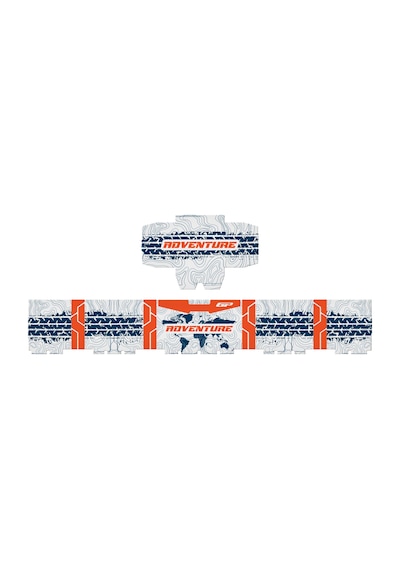 Gp Kompozit Dsn09 45 Lt Alüminyum Motosiklet Çanta Uyumlu Sticker