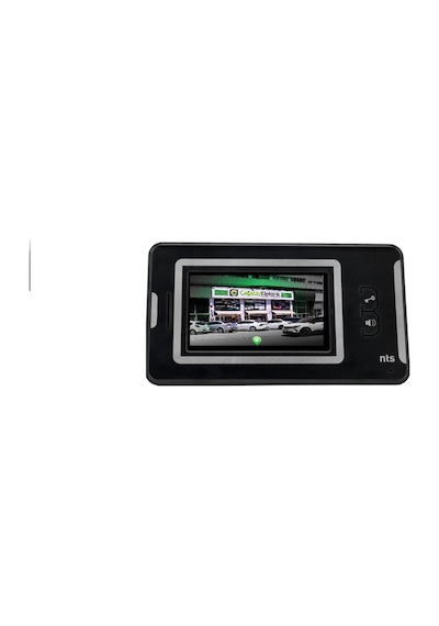 8 Daire Nts 2001-s 4,3'' Görüntülü Diafon Siyah-8004 Tuş Takımlı Şifreli+geçişli Zil Panelli Set