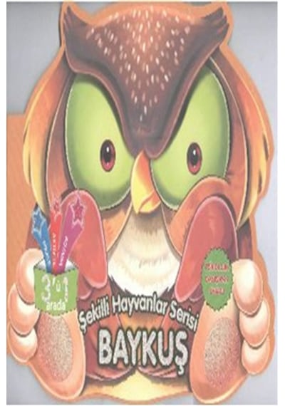 Şekilli Hayvanlar Serisi - Baykuş- Parıltı Yayınları