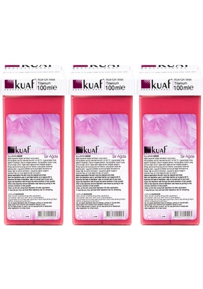 Kartuş Ağda 3lü Set Titanyum