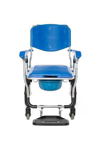 Römer R402 Mavi Tekerlekli Banyo Tuvalet Sandalyesi