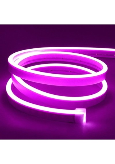 12 Volt 6x12mm Esnek Neon Led 5 Metre Amber Renk