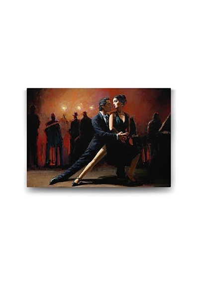 Aşk Ve Tango Tablosu - 100x70cm 7/8 Yaş