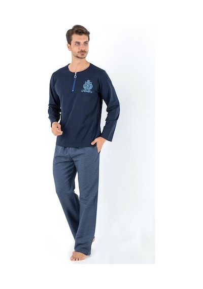 Doremi Prussian Blue Erkek Pijama Takımı (511090263)
