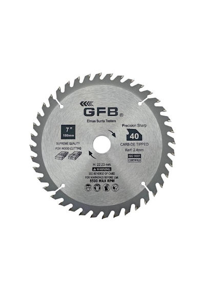 Gfb Elmas Uçlu Sunta Ahşap Kesme Daire Testere 115 MM