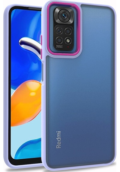 Xiaomi Redmi Note 11 Global Renkli Kenarli Parlak Flora Kilif 547924947