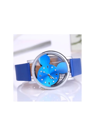 Unisex Mavi Mickey Mouse Saat