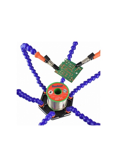 6 Adet Esnek Pcb Tutuculu Lehimleme İstasyonu