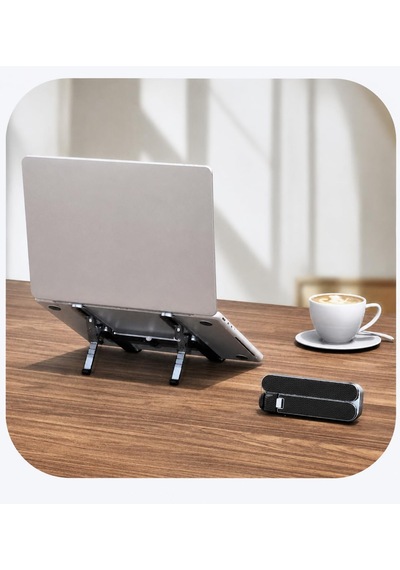 Lexroo Pocket Laptop Stand 6 Açı Ayarlanabilir Ultra Kompakt Ve H