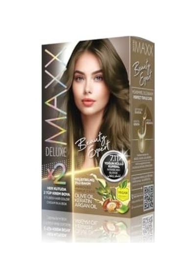 Beauty Expert Haır Color Keratin 'li 1 Kutu 2 X 50 Ml Yoğun Küllü Kumral 7.11