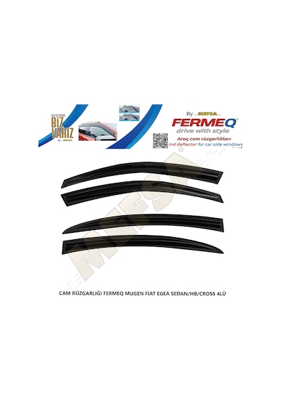Cam Rüzgarlığı Fermeq Mugen Fiat Egea Sedan/hb/cross 4lü