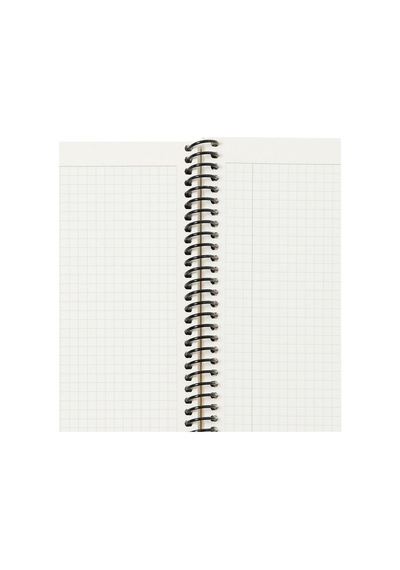 80 Yaprak Kareli Hafif Kağıt Stickerli Defter, Şort, 18.5x25cm Çok Renkli