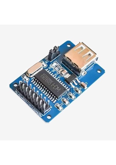 CH376S USB Bellek Okuyucu Modül Udisk Data Logger SPI UART 8-bit Paralel FAT12 FAT16 FAT32 CNC 3D Yazıcı MP3 Oynatıcı