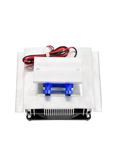 Termo Elektrik Peltier Su Soğutucu Sistem 50w Mini Klima Buzdolabı Buzluk Akvaryum Bilgisayar Araba