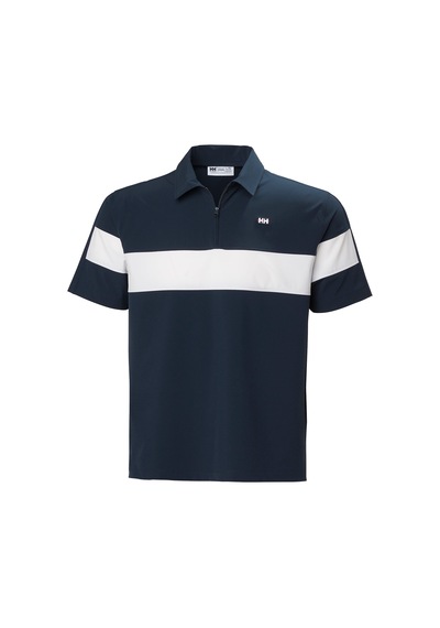 Helly Hansen Erkek Tişört Levante Qd 1/2 Zıp Ss Polo T Shırt Hha.54612 Navy