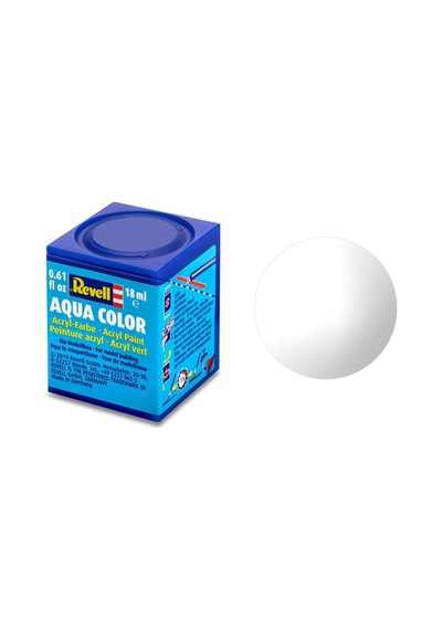Revell - Su Bazlı White,matt Maket Boyası Clear 18 Ml 36105 0,15 L