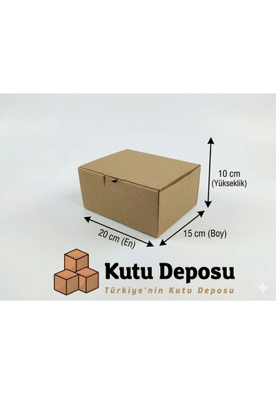 15x20x10 Cm E-ticaret Ve Kargo Kutusu 100 Adet