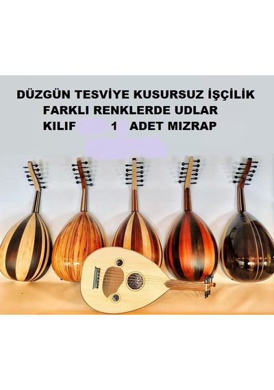 Imalattan Direk Güzel Işçilik Ud-Kılıf ve Mızrap