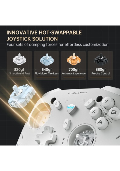 G5pro V2 Oyun Kumandası, Pc/ns/ios/android İçin, Optik Tetik Ve Microswitch, Rgb Sync İstasyonlu Kablosuz Kumanda, Değiştirilebilir Joystick Diğer