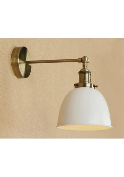 Riolight Retro Mafsallı Hareketli Başlık Metal Duvar Aplik (545327093) Siyah