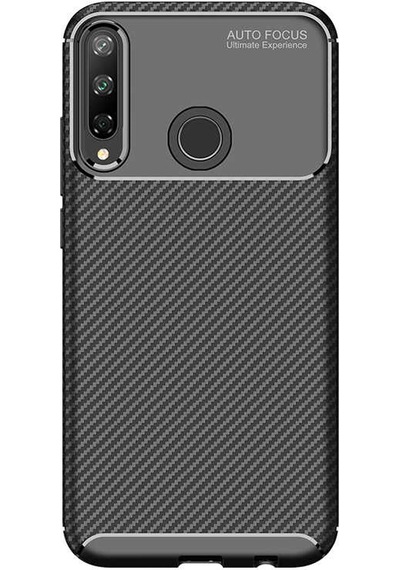 Huawei P40 Lite E Kılıf Zore Negro Silikon Kapak Siyah
