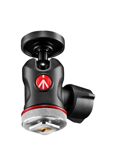 Manfrotto Mh492Lcd-Bh Micro Ball Head With Cold Shoe
