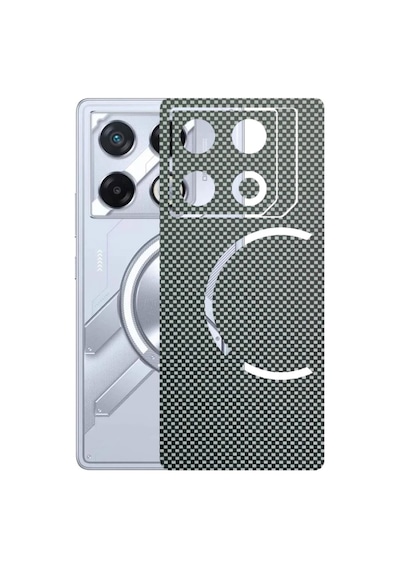 Kapps Infinix Gt 20 Pro İle Uyumlu Fiber Serisi Premium Arka Kapak Kaplama Kenarlar Yoktur 08018342