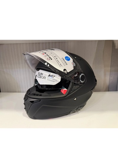 Kask Mt Thunder 4r Sv Pure Mat Siyah
