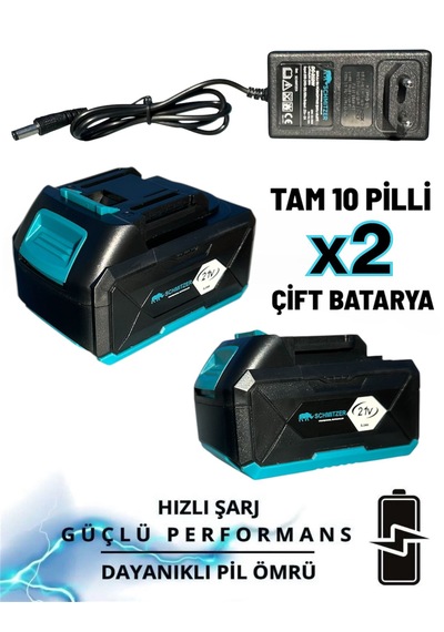 Schmıtzer Sch-2002tu Pro 21v Brushless Motor Yüksek Basınçlı Şarjlı Oto Araba Yıkama Makinesi 3 Kademe Dijital Göstergeli 30
