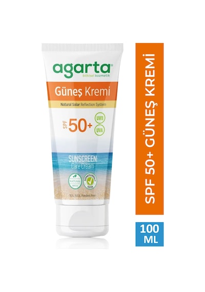 Agarta Güneş Kremi SPF 50+ 100 ML Yetişkin