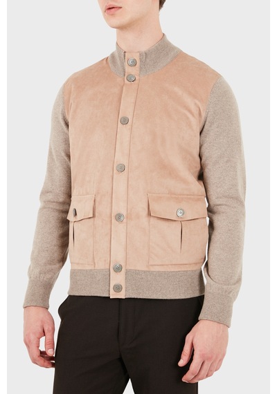 Gran Sasso Regular Fit Dik Yaka Ceket Erkek Ceket 57149 19649 030 Vizon