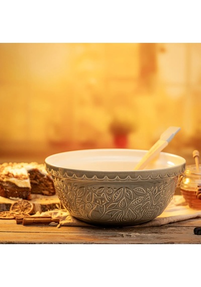 Mason Cash In The Forest Gri 29cm Fox Mixing Bowl Karıştırma Kasesi