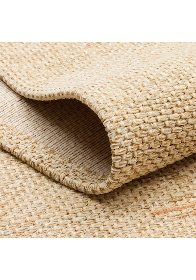Eko Halı Brooklyn Brk 02 Bej Kaymaz İnce Hasır Dokuma Kilim