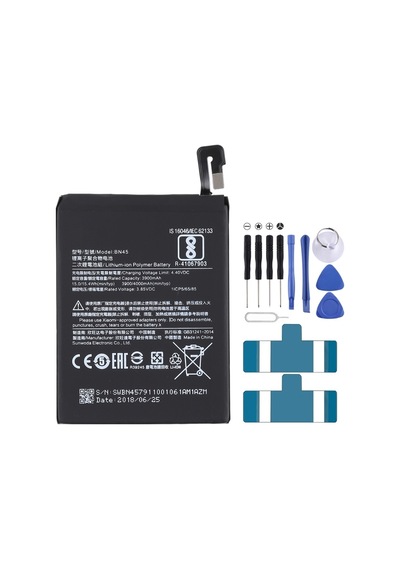 Cbtx Xiaomi Redmi Not 5 Li-polimer Pil İçin 3900mah Bn45