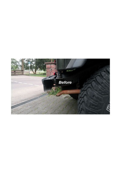 1997-2006 Jeep Wrangler Arka Tampon Uç Kapak Endcap
